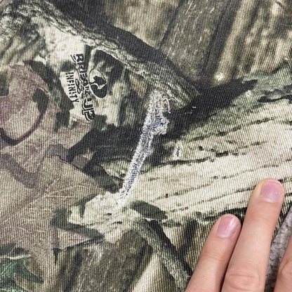 Mossy Oak baggy camo cargo pants green Break Up tree camouflage cargos
