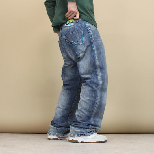 Embroidered Akademiks jeans W38 L34