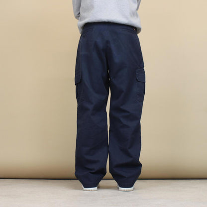 Navy Dickies cargo pants W36L32 loose twill chino style skater cargos