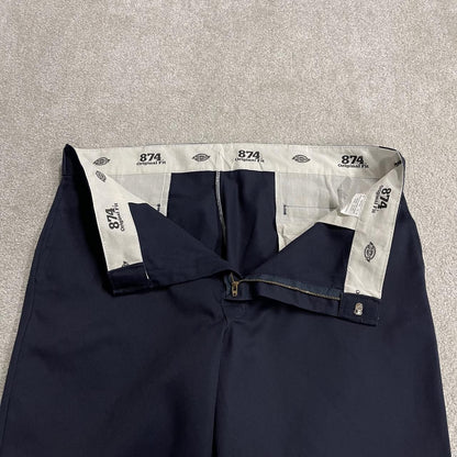 Dickies 874 work pants y2k navy Original fit chino surf skate style trousers
