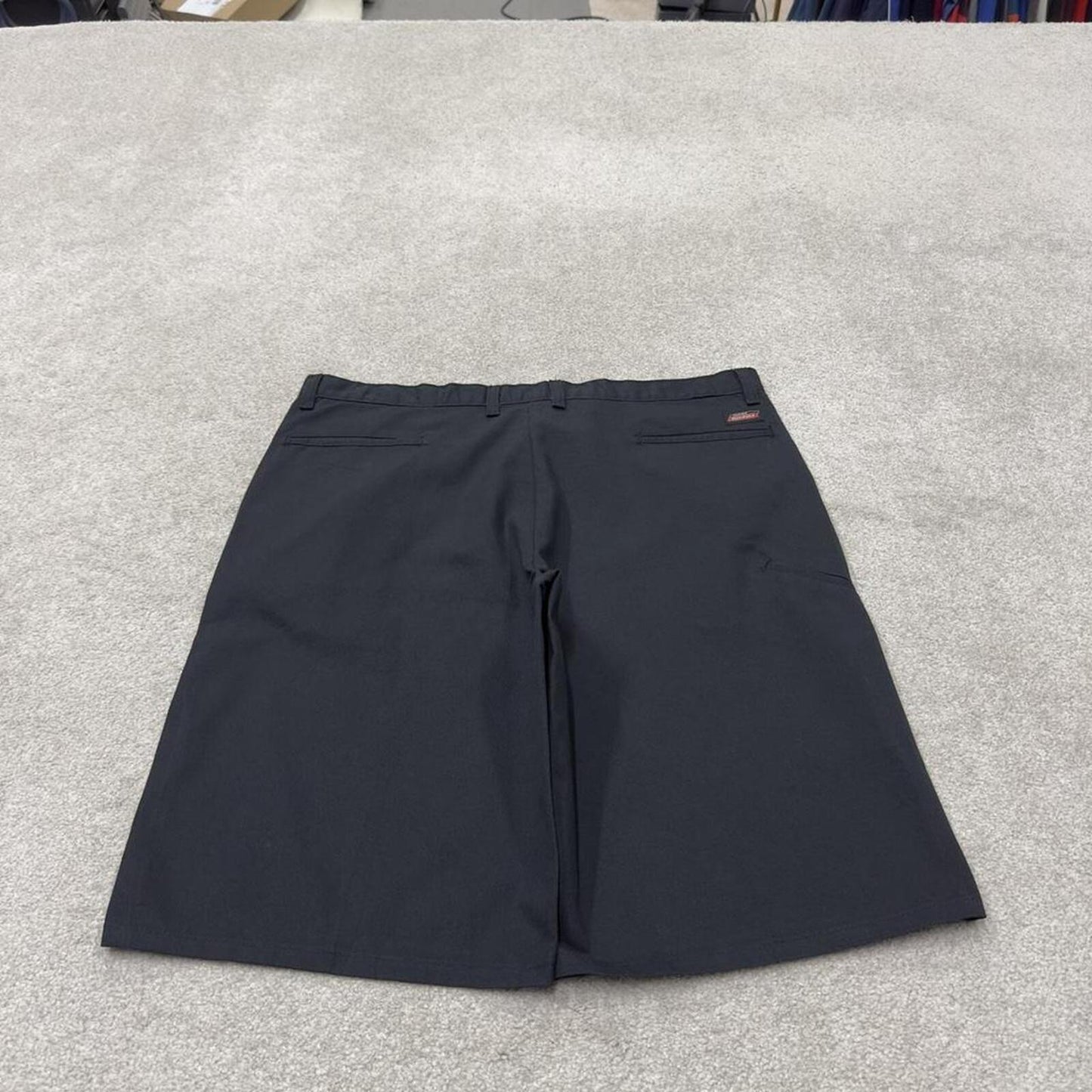 Dickies baggy chino shorts carpenter black Chino style skater shorts long wide leg festival