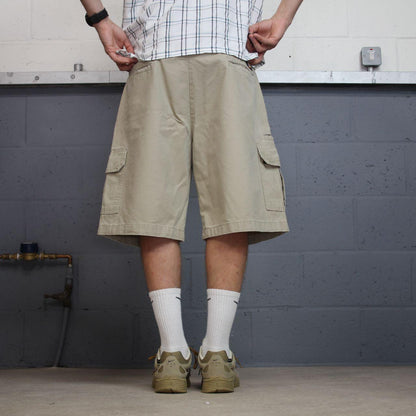 Dickies cargo workwear shorts utility beige skater / surf shorts loose relaxed fit festival