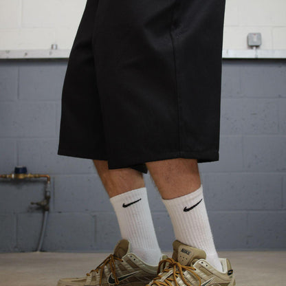 Dickies chino shorts loose leg black Chino skater / surf shorts loose fit festival