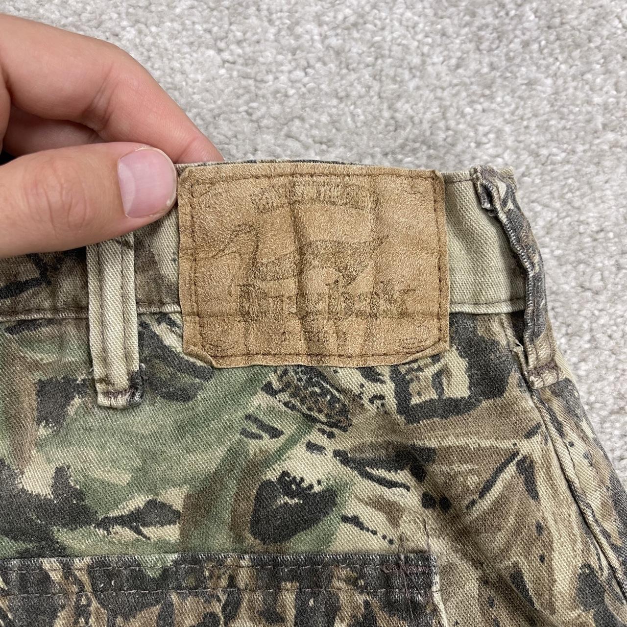 Vintage Duxbak baggy camo pants Y2K khaki brown  Realtree camouflage pattern utility trousers
