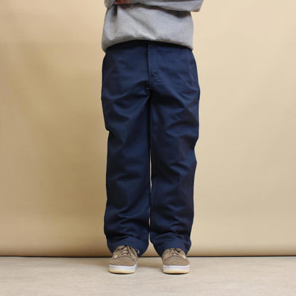 Navy Dickies pants W34L31 twill style chino trousers skate stye