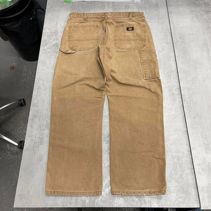 Tan Dickies carpenter jeans W36 L30