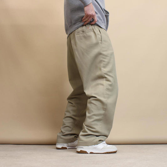 Khaki beige baggy Dickies 874 pants W42L30