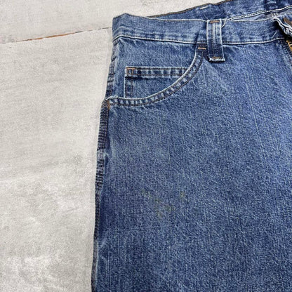 Mens baggy Wrangler carpenter jorts W34