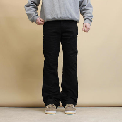 Black Carhartt jeans size 8 W32L32 original fit bootcut jeans