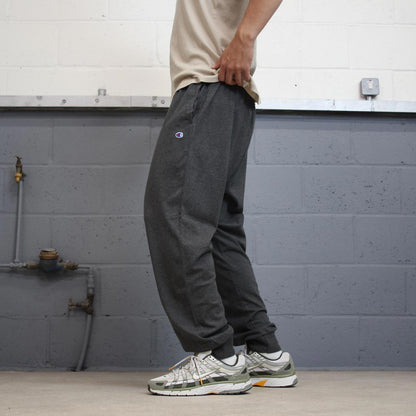 Y2k Grey Champion Cargo Joggers XXL mens loose sweatpants print logo