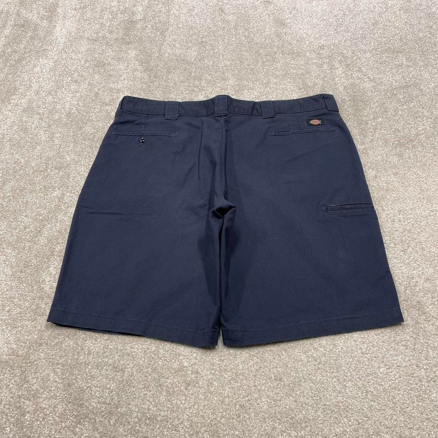 Y2k baggy Dickies shorts skater style navy Loose wide leg chino summer festival shorts