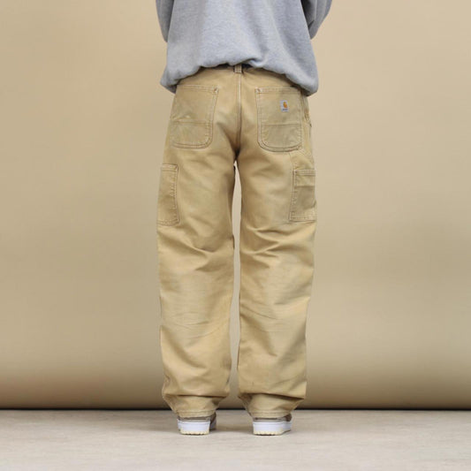 Tan Carhartt Carpenter Jeans W36L32