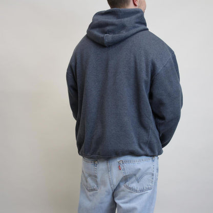 Grey vintage Russell hoodie XL