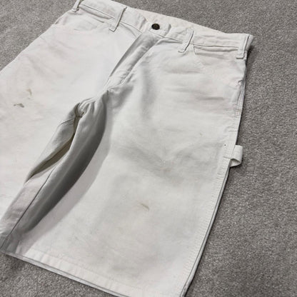 Dickies carpenter shorts y2k painter white Canvas skate surfer cargo shorts summer