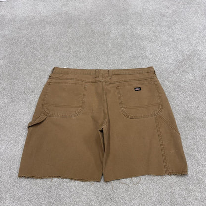 Dickies carpenter shorts cargo jorts tan Loose y2k canvasy cargo summer skate shorts