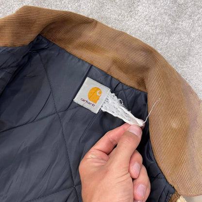 Vintage Tan Carhartt Traditional jacket Large cropped Detroit