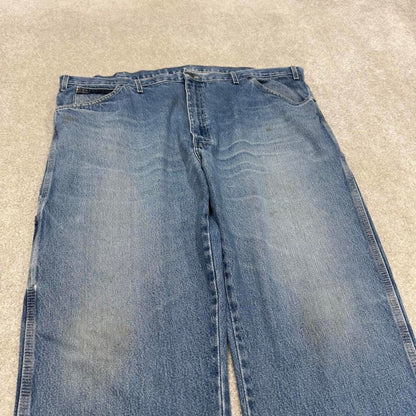 Dickies baggy carpenter jeans blue denim cargo skater style work pants