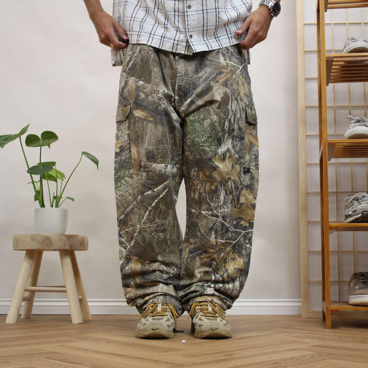 Y2K Realtree camo cargo pants Scent Blocker loose fit camouflage utility combat hunting trousers