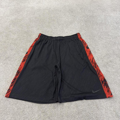 Nike sports shorts y2k dri-fit black Casual style comfy loose floaty summer gym shorts