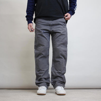 Grey Dickies carpenter pants W36L34 double knee style skater pants