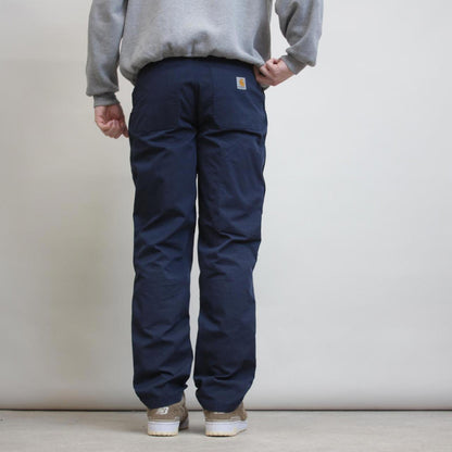 Carhartt trousers W30 L32 navy 90s style pants patch logo