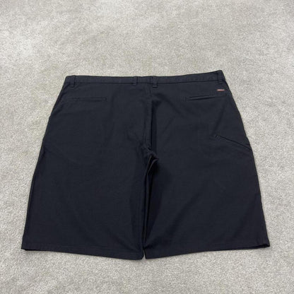 Dickies chino shorts carpenter black Chino style skater shorts loose leg festival