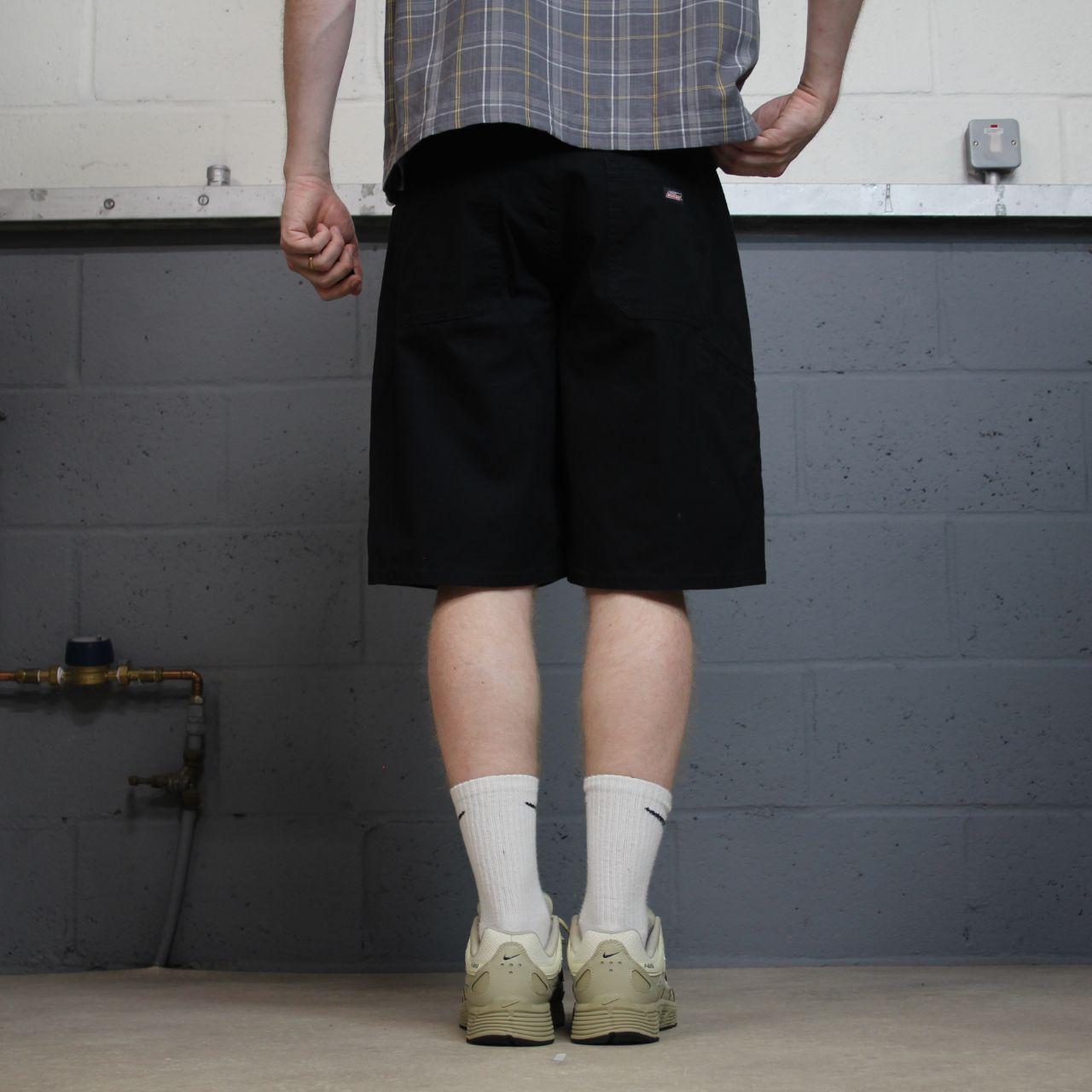 Dickies baggy carpenter shorts black Twill chino skater style shorts loose leg