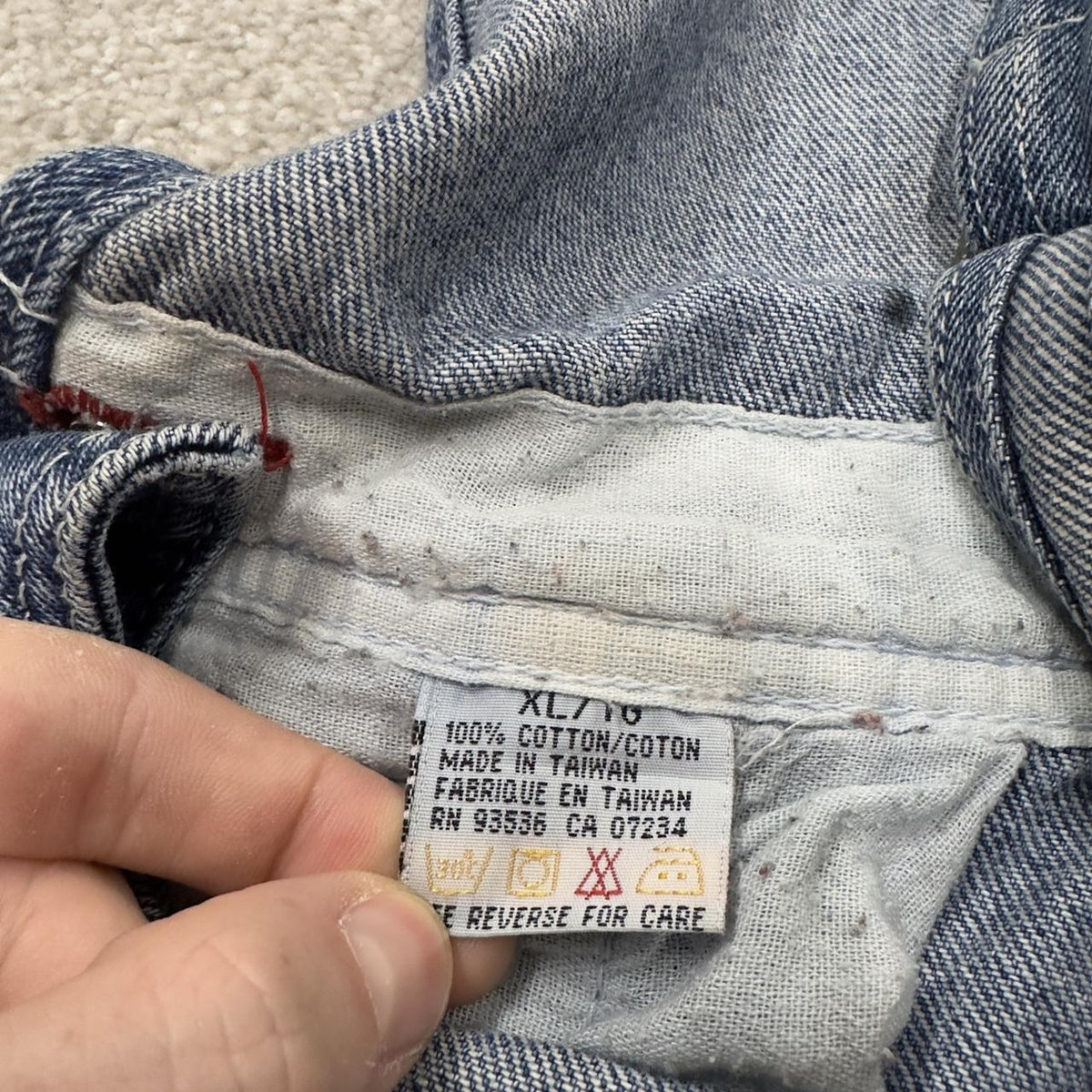 Y2K Ecko unltd baggy dungarees thick denim overalls blue perfect festival or skate wear