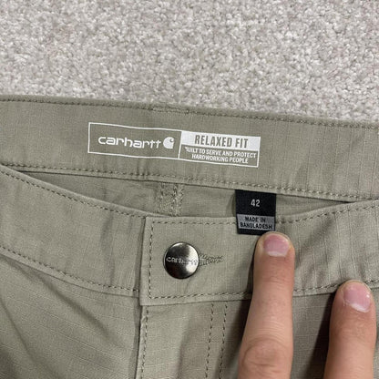 Carhartt baggy cargo shorts grey Relaxed fit skater style summer work shorts