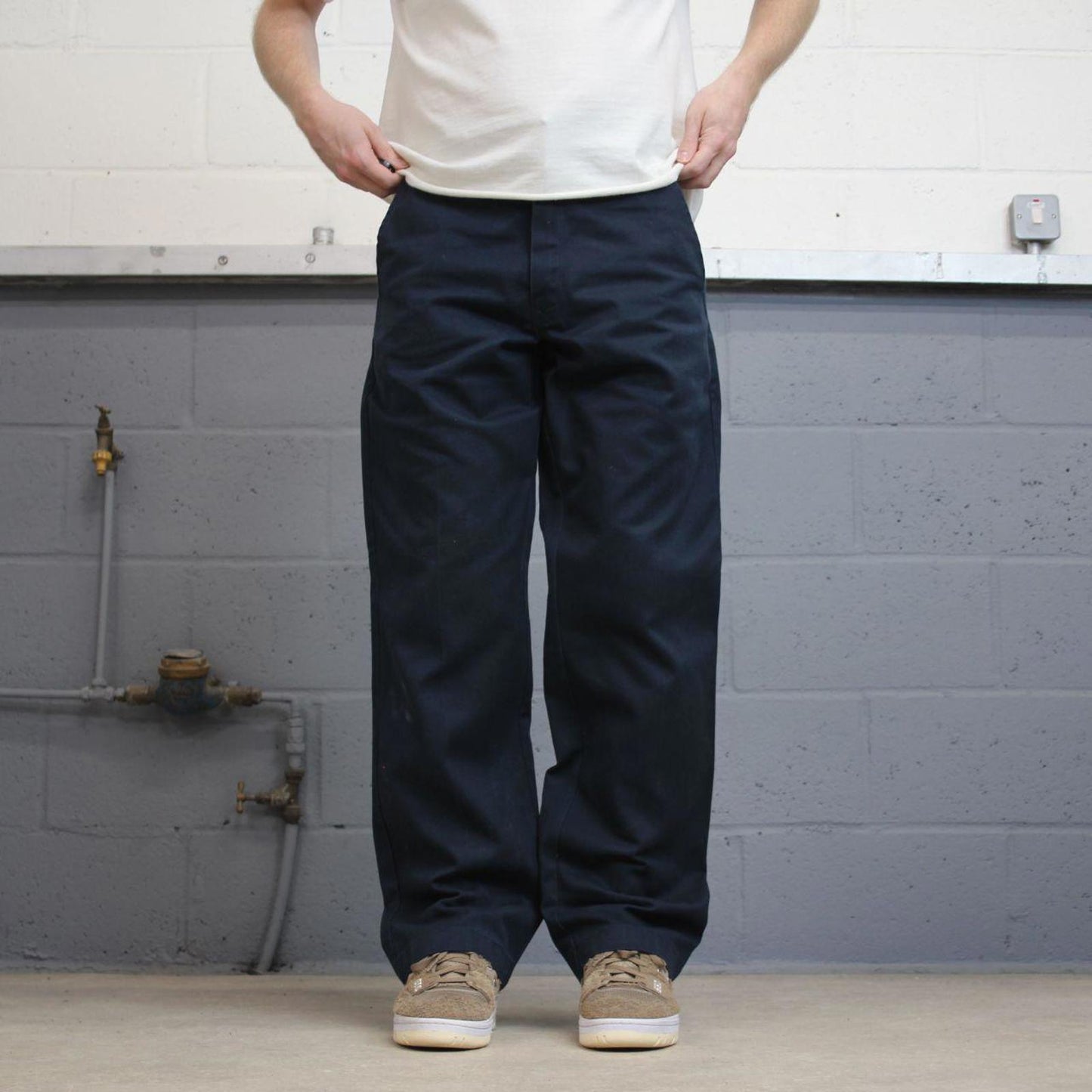 Dickies 874 Pants W32L32 navy original fit twill chino 90s style skater pants