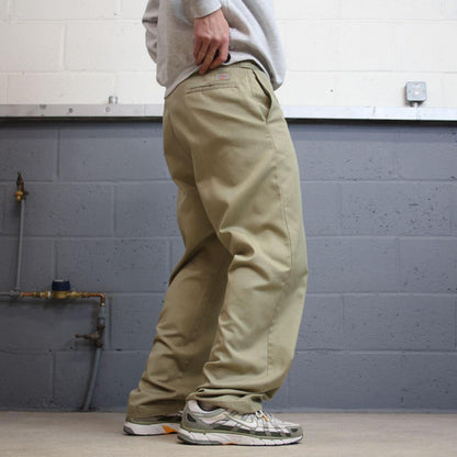 Vintage Dickies work pants loose fit khaki W36L32