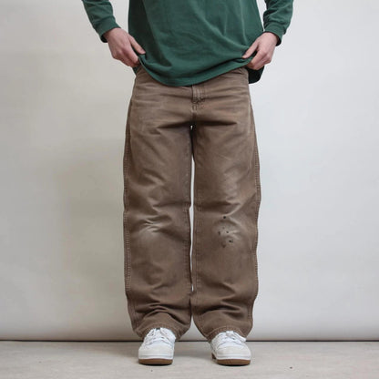 Dickies carpenter jeans W36 L32 brown loose canvas y2k skater cargos
