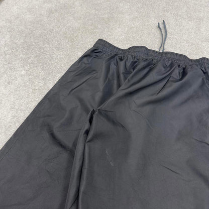 00s baggy Starter tracksuit bottoms black small loose y2k style sportswear track pants gym wear