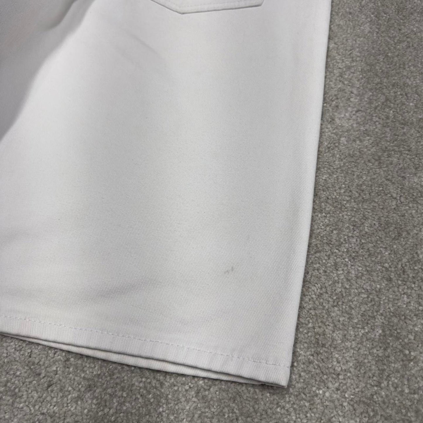 Y2k baggy Enyce shorts skater style white Loose wide leg summer festival shorts