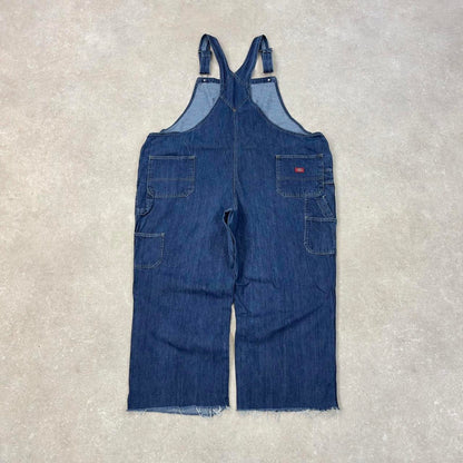 Blue denim Dickies dungarees W48L26 USA mens overalls