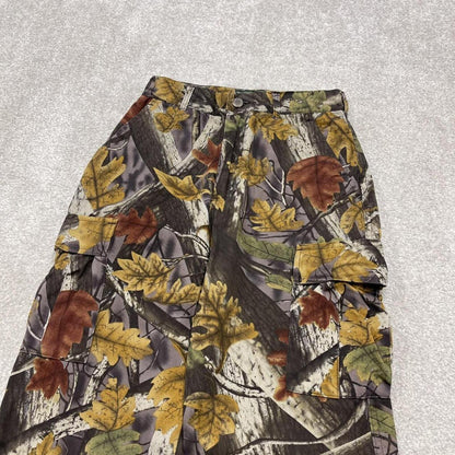 Y2k camo cargo pants brown Master Sportsman tree camouflage cargos