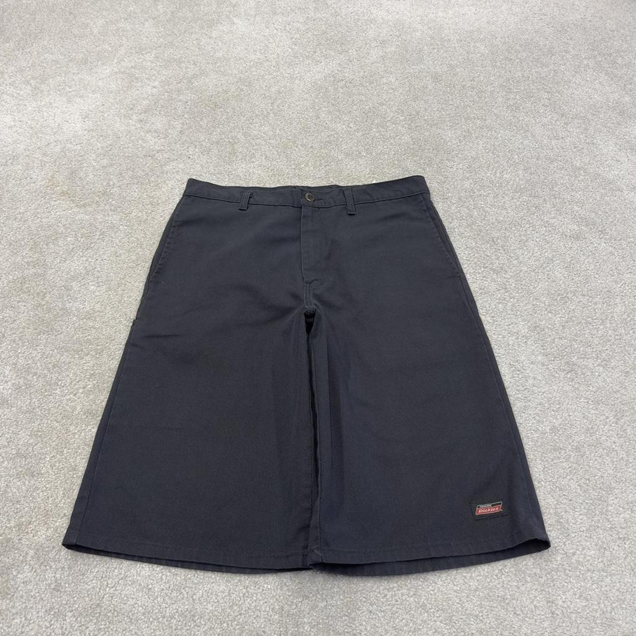 Dickies carpenter shorts long leg black Twill chino skater style shorts loose long leg