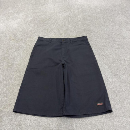 Dickies carpenter shorts long leg black Twill chino skater style shorts loose long leg
