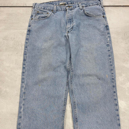 Vintage blue Carhartt jeans W36L30 loose denim 90s style skater jeans