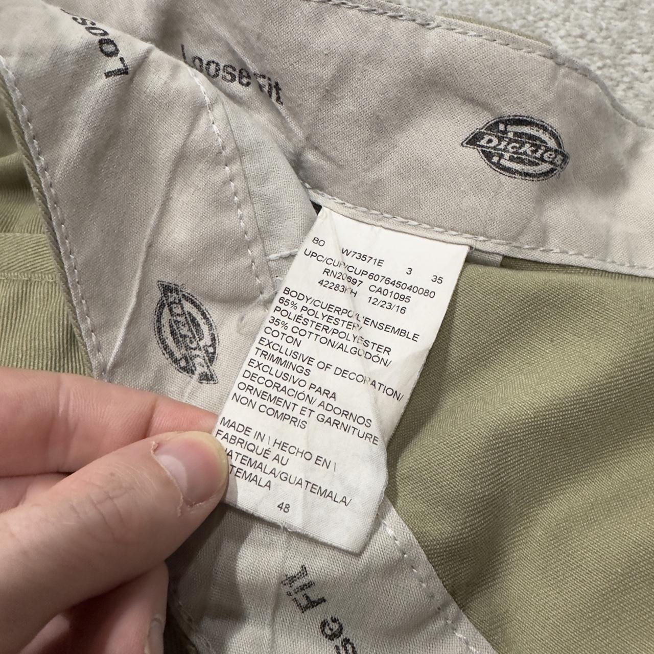 Dickies baggy chino shorts carpenter khaki Chino skater / surf shorts loose fit festival