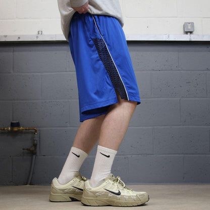 Loose Nike sports shorts y2k blue Casual style comfy loose floaty summer gym shorts