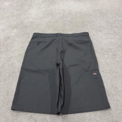 Dickies extra baggy chino shorts carpenter grey Surf style skater shorts long wide leg festival