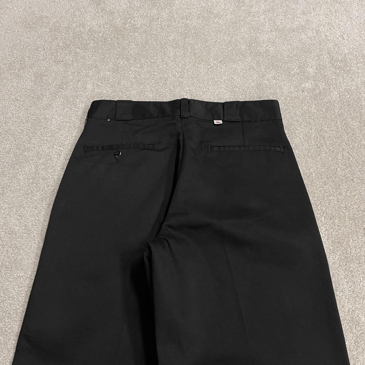 Vintage Dickies work pants y2k loose fit black loose chino 90s skater style trousers