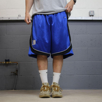 Baggy Nike sports shorts y2k blue DUKE basketball comfy loose floaty summer gym shorts