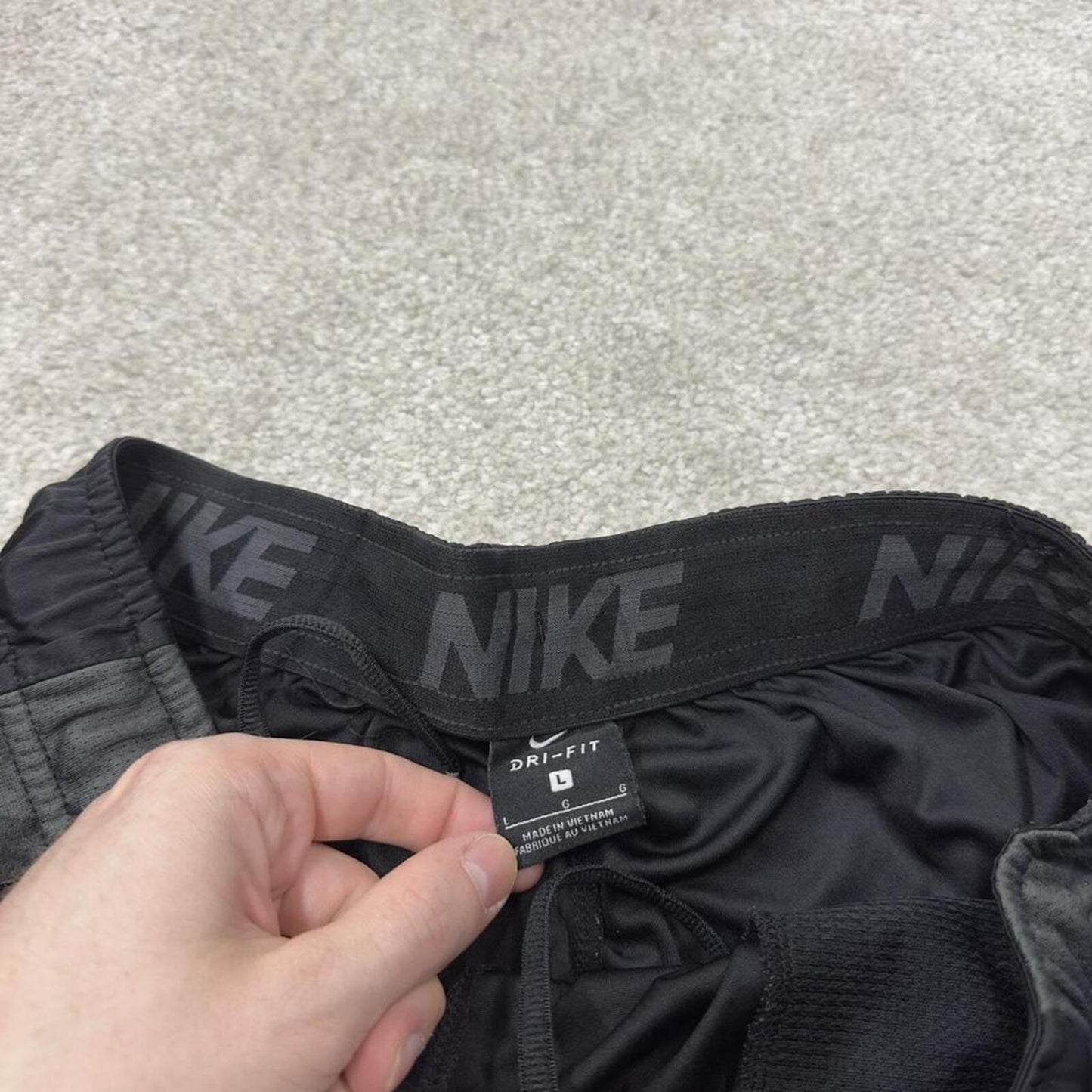 Nike sports shorts y2k loose black Casual style comfy loose floaty summer gym shorts