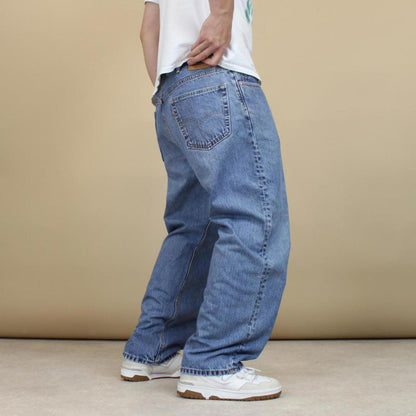Loose blue Levi's 550 jeans W40 L30