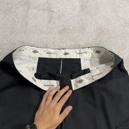 Dickies baggy cargo shorts y2k black Skater / surf style shorts loose fit festival
