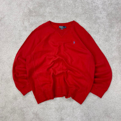 Red Ralph Lauren sweatshirt XL