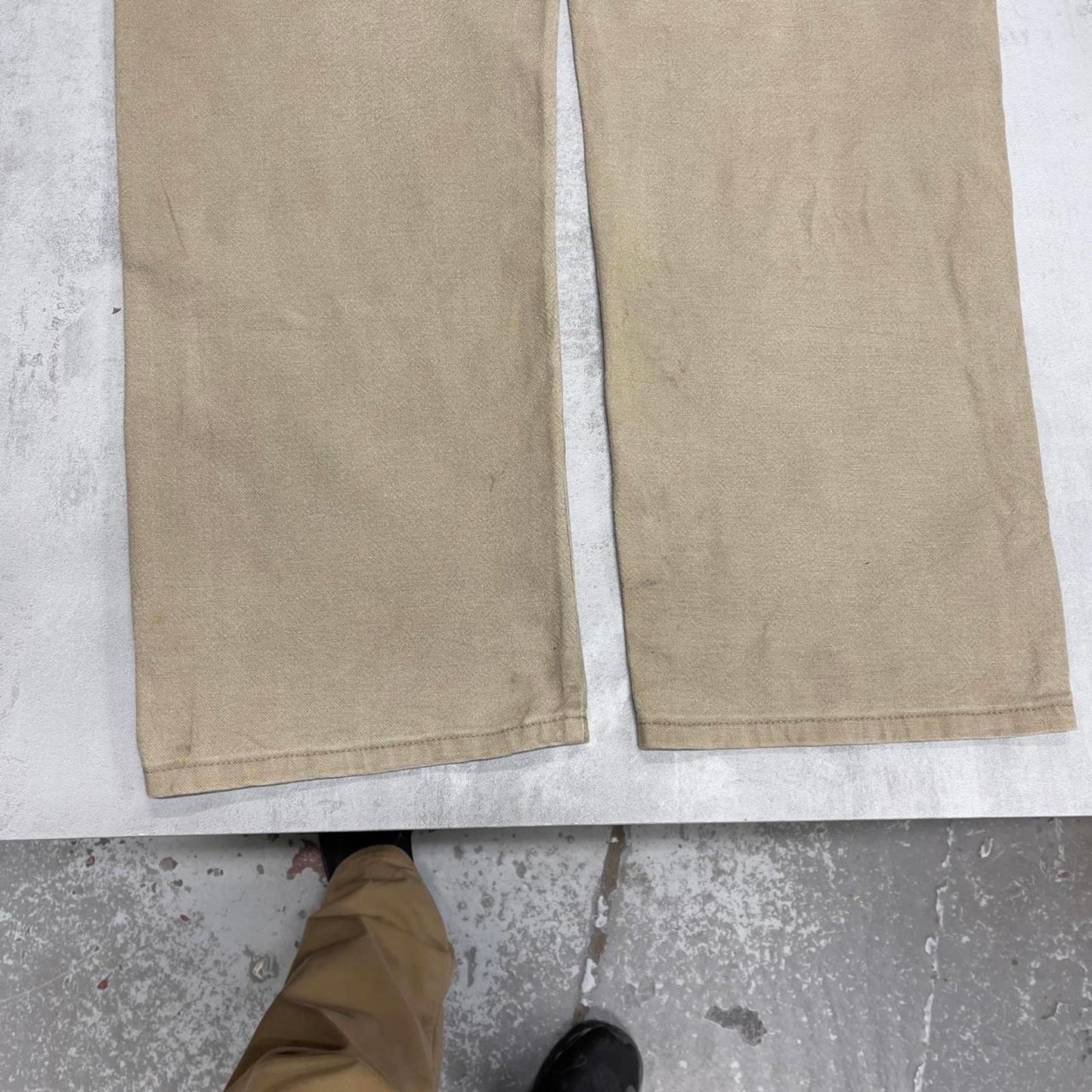 Wrangler carpenter trousers W40L34 loose canvas 90s workwear skate style cargo pants