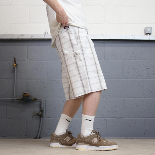 Checkered Dickies carpenter shorts W36